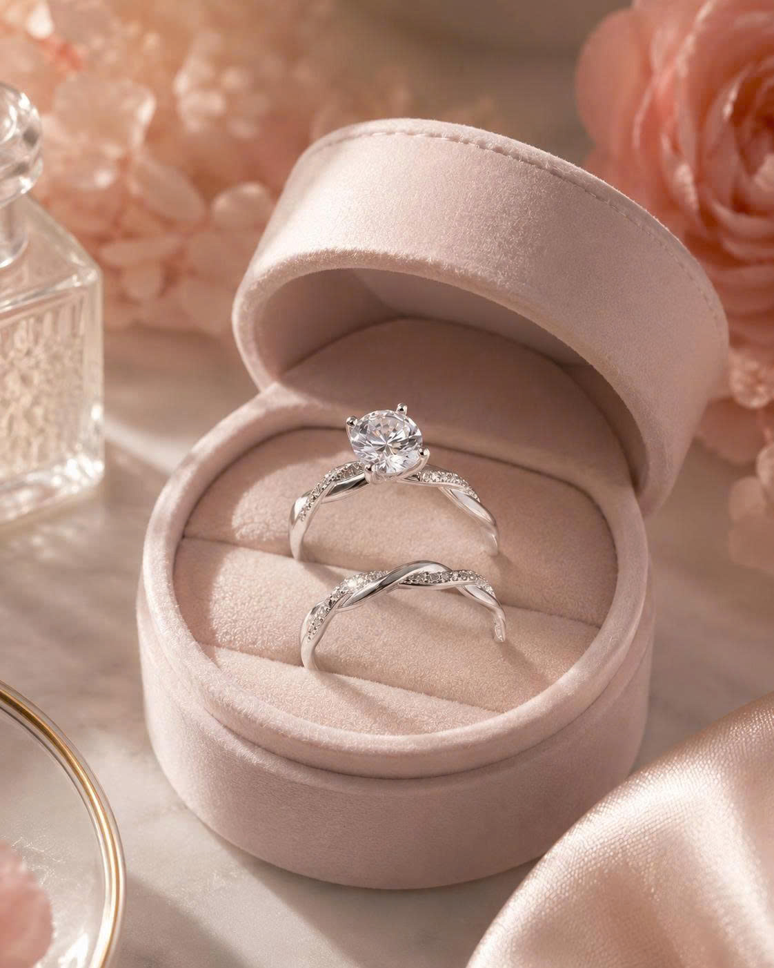 Bộ nhẫn đôi tình yêu vĩnh cửu