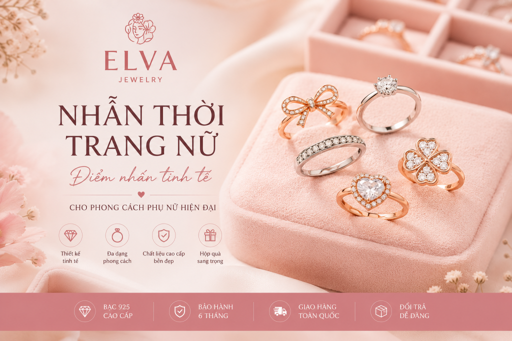 Nhẫn thời trang nữ